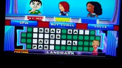 Wheel Of Fortune Wii Game 1 Part 2
