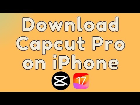 How to Download Capcut Pro in iPhone | Downlad Capcut Pro on iOS | iPad iOS 17 | 2024