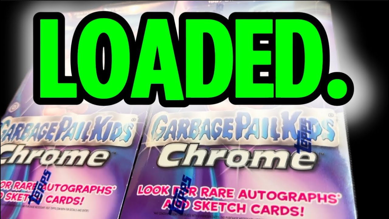 2024 Garbage Pail Kids Chrome 7 Hobby Boxes are LOADED!!! 