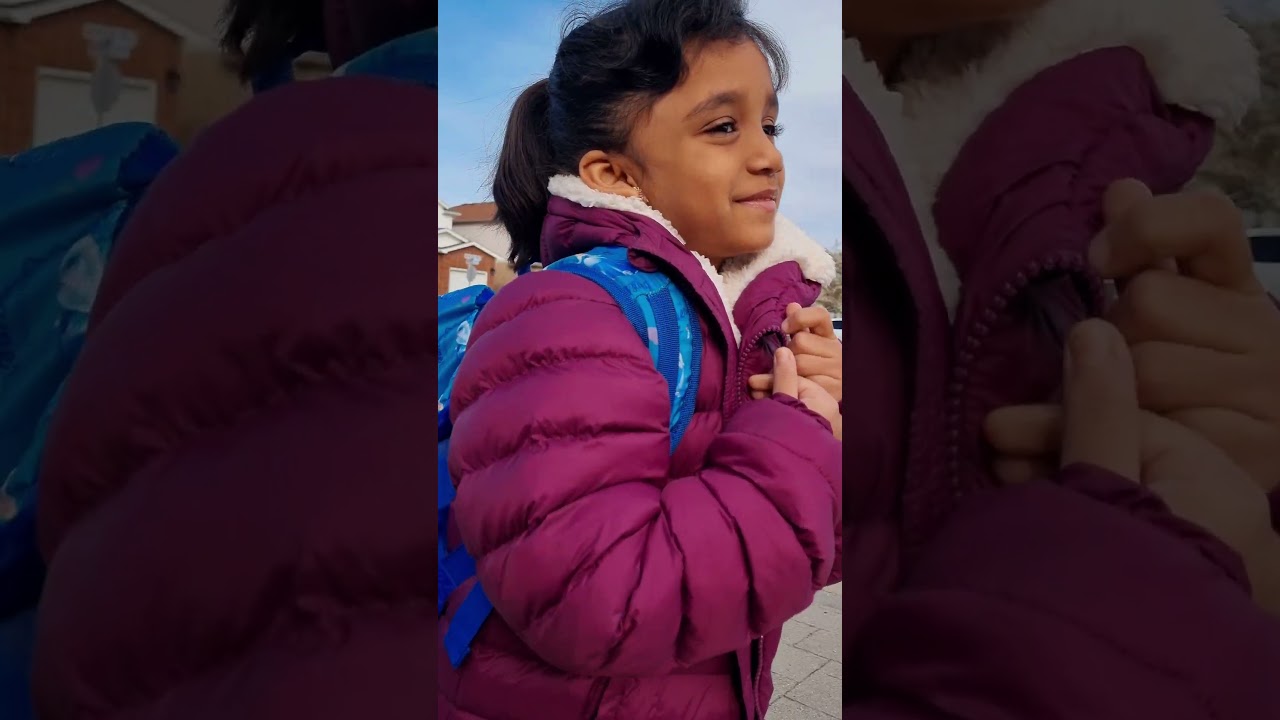 Eshal's First Day @ School