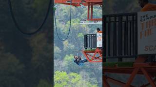 No rope, only trust 😳 SCAD jump experience 💌”