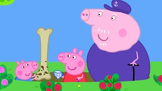 digging grandpa pigs new pond peppa pig full episodes