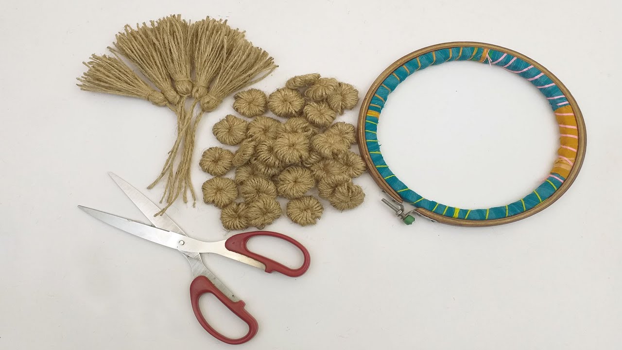 How To Make Jute Wall Mat Handmade Wall Decor Jute Decorate Your Home With Jute Wall Hanging 