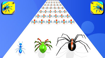 ✅ Insect Evolution MAX LEVEL Gameplay iOS,Android Videos Satisfying Mobile Game Walkthrough IE01SU