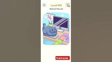 Dop 3 ♦️level 444 - Distract The Cat♦️ #short #ytshorts