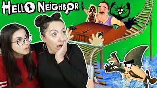 GİZLİ KONTROL ODASINI BULDUK | WİLSON EVİNİN ETRAFINDA UÇTUK | HELLO NEIGHBOR BÖLÜM 3 - #1