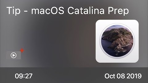 SCOM0880 - Tip - macOS Catalina Prep