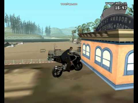 GTA sa stunty s NRG-500 part 3