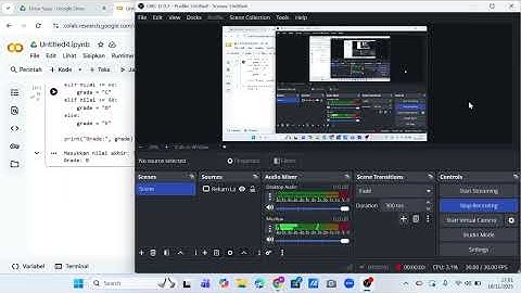 Tugas Pertemuan ke 5: Praktik Dasar Pemrograman 