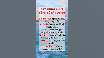 Cây Đu Đủ Bài Thuốc Tự Nhiên Chữa Bệnh Hiệu Quả | Bác Sĩ Hội