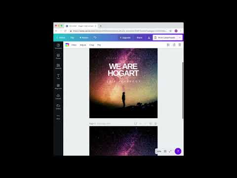 How to create a yearbook using Canva.com
