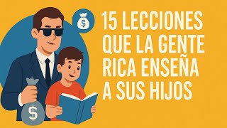 LECCIONES QUE LA GENTE RICA ENSEÑA A SUS HIJOS