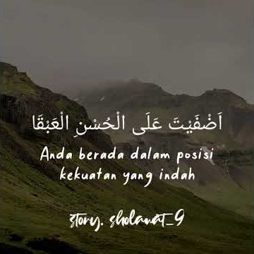 Story wa sholawat adfaita 30 detik