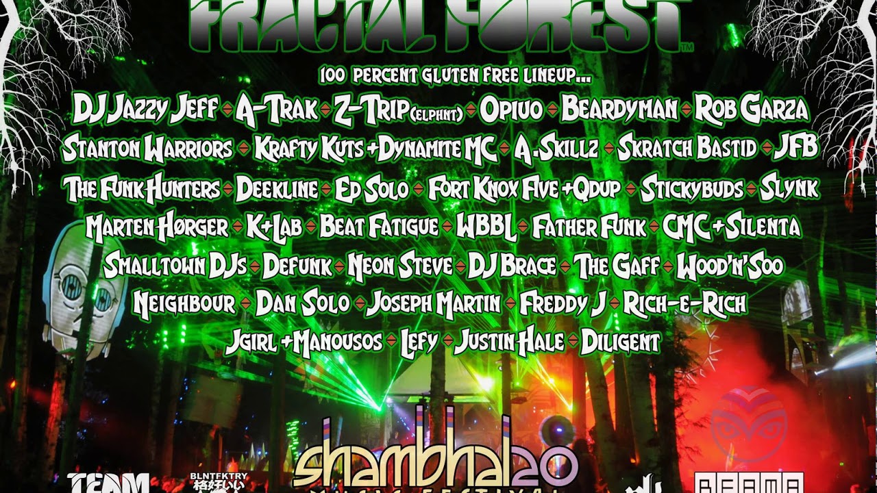 Watch Stanton Warriors - Fractal Forest 20th Anniversary Shambhala Music Festival 2017 on YouTube Watch Stanton Warriors - Fractal Forest 20th Anniversary Shambhala Music Festival 2017 on YouTube