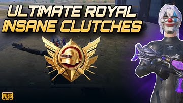 Ultimate royal insane clutches 😈😮‍💨 || PUBG MOBILE 