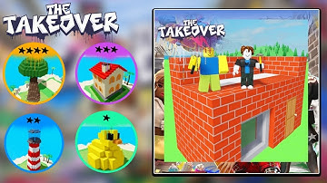 How To Complete ALL TAKEOVER CHALLENGES In Build with Friends (Roblox The Takeover Event)