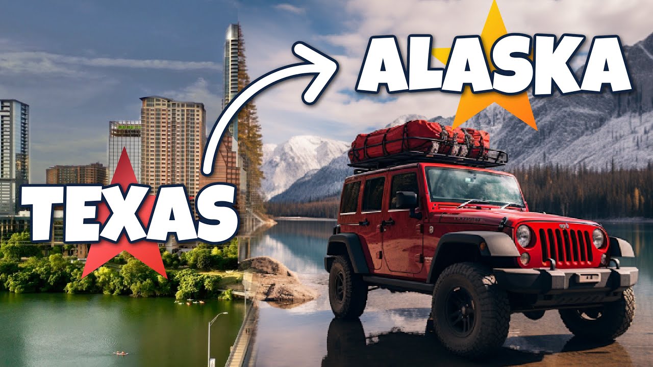 TEXAS to ALASKA road trip VLOG YouTube