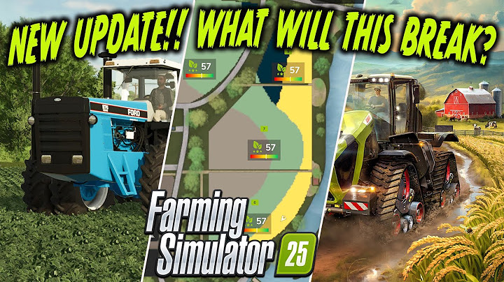 NEW GAME UPDATE CHANGELOG Discussion with FarmerCop! | FARMING SIMULATOR 25