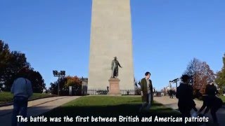 bunker hill monument stairs clipart