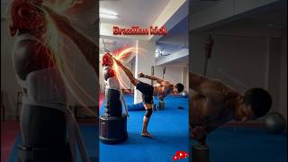 BRAZILIAN KICK 🦵🇧🇷 #tutorial #kick #brazilianmartialarts #kickboxing #muaythai #taekwondo #shorts