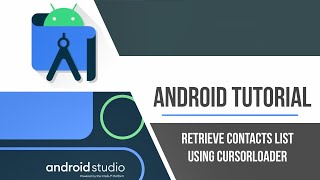 Background Task - Retrieve Contacts List Using CursorLoader