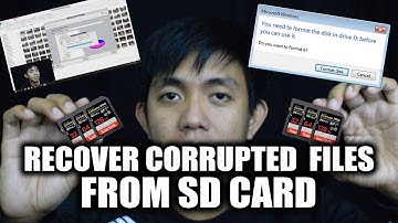 How to recover files from SD card without formatting | WAG E FORMAT!