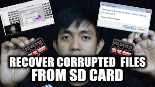 How to recover files from SD card without formatting | WAG E FORMAT! screenshot 4