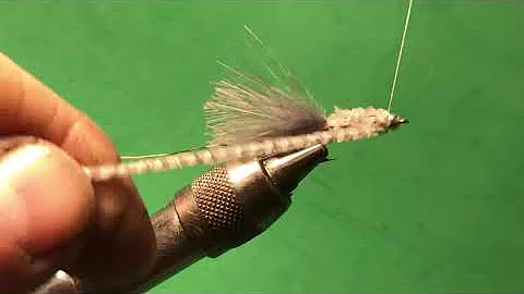 Tying a size 10 Wooly Bugger