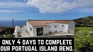 OUR ISLAND RENO READY FOR GUESTS - PORTUGAL - AZORES -   PICO ISLAND - Consider visiting - Ep 186