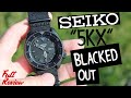 Full Review - Seiko 5 “5KX” Street Style Blacked Out (SRPD79)