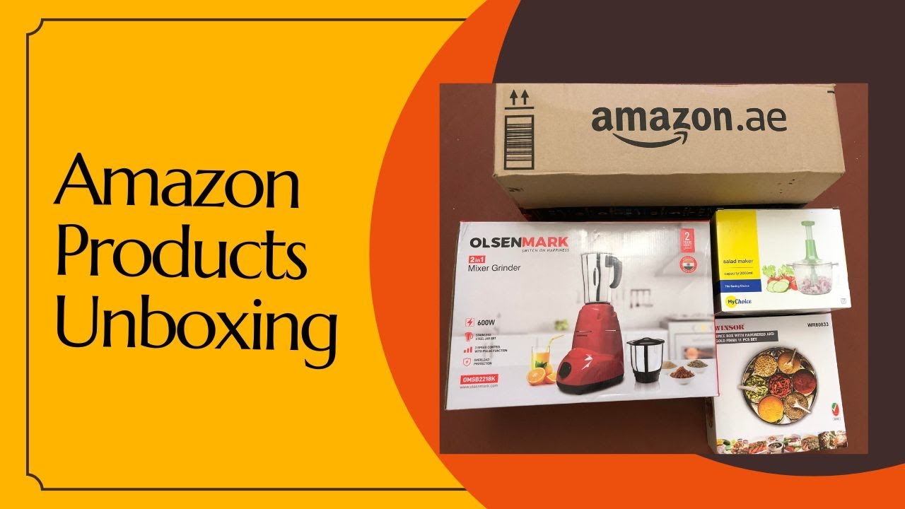 Amazon Products Unboxing l Amazon Finds Shopping Haul ~ Dimples An ...