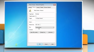 Windows® 7: How to assign a shortcut key on Windows® 7-based PC