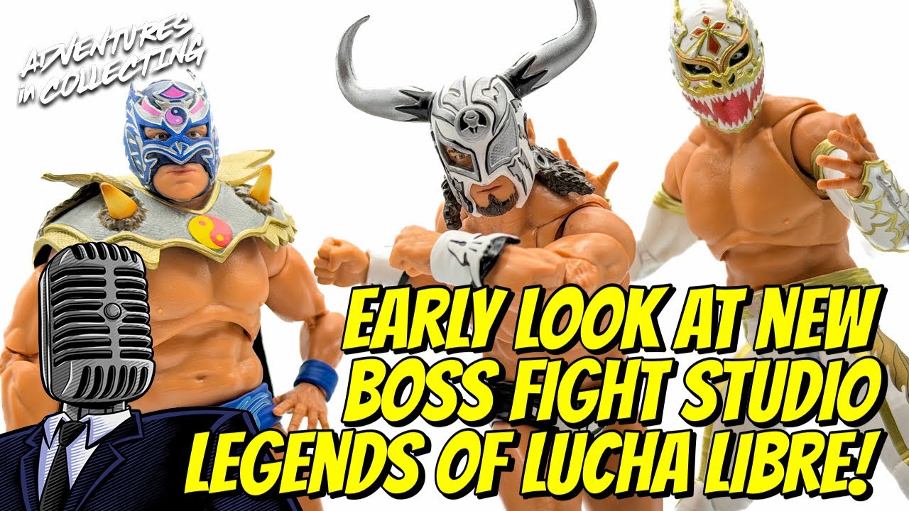 Hands On and Advance Look at the New Legends of Lucha Libre from