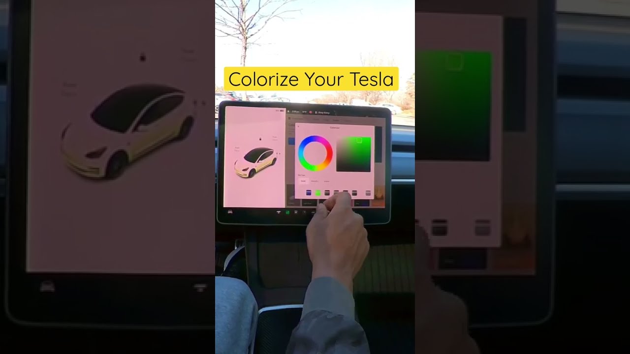 Change Your Tesla Exterior Color