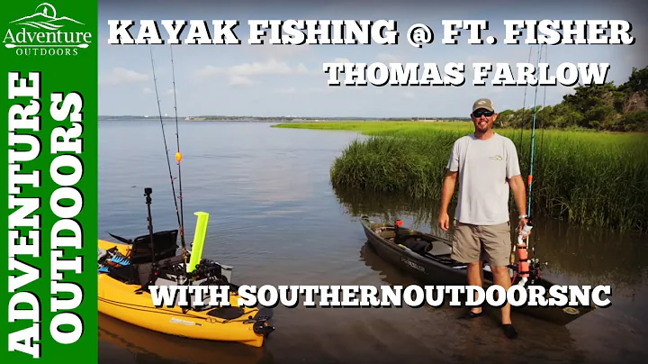 Kayak Fishing At Fort Fisher, NC w/Thomas Farlow S...