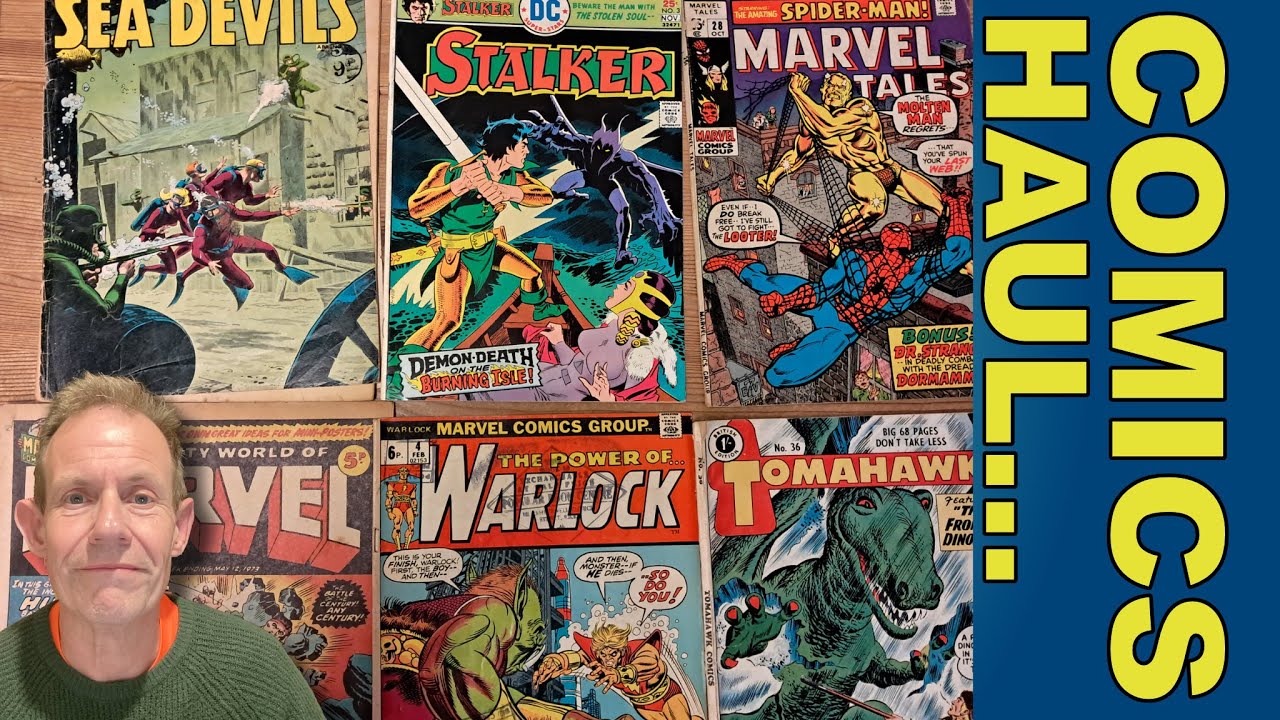 LONDON COMIC MART HAUL 1st February 2026 British / Manga / US Comics