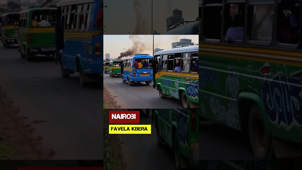 Nairobi. Favela Kibera