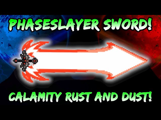 NEW Murasama Weapon Showcase V.S All Endgame Bosses! - Calamity Mod 1.4.5  Rust and Dust Update 