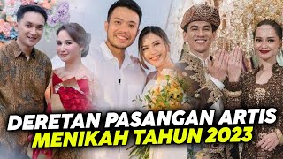 Deretan Pasangan Artis Menikah Tahun 2023, Ada Yang Sudah Punya Anak
