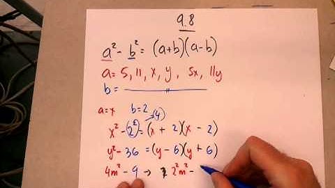 Video Lesson 9.8 Part 1