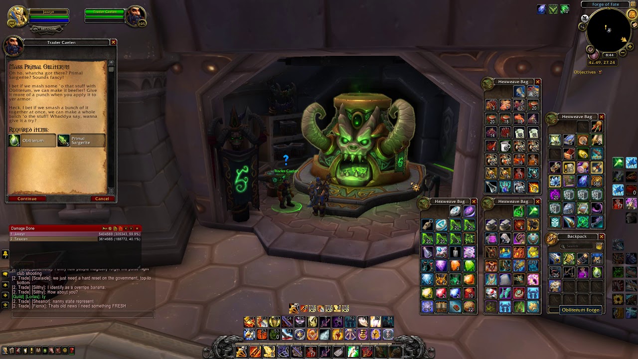 WoW Legion - Primal Obliterum