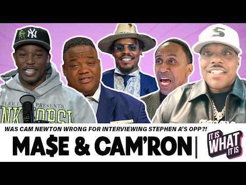 Thumbnail for IS CAM NEWTON WRONG FOR INTERVIEWING ONE OF STEPHEN A'S OPPS & PUKA'S REHAB FOR BITING! | S8 EP60