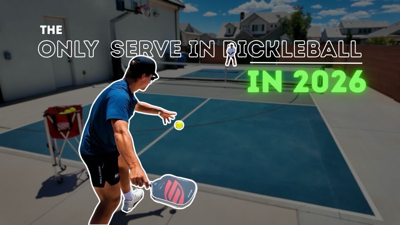 The Only Pickleball Serve You Need in 2026