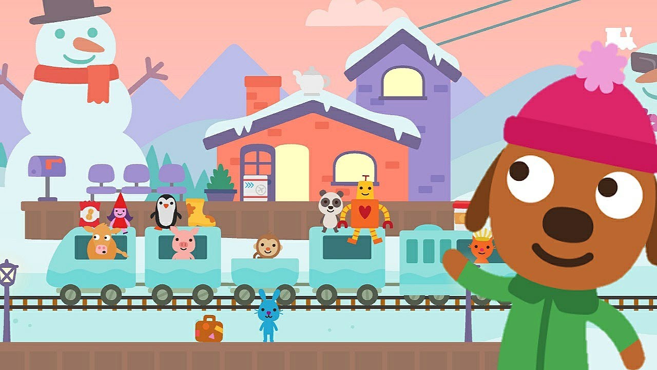 Sago Mini Train Adventure Gameplay for Kids