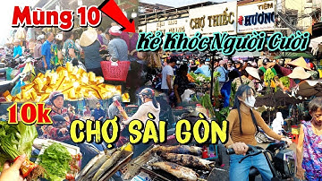 Chợ Tết Mùng 10 Sài Gòn Chợ Thiếc Kẻ Khóc Người Cười Vàng Ế Ngày Vía Thần Tài 2025