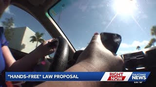 Florida proposes bill to ban handheld phone use while driving