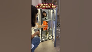 A beautiful and practical abyss storage cabinet#signagedesign  #signage  #ledneon  #ledlight  #sign