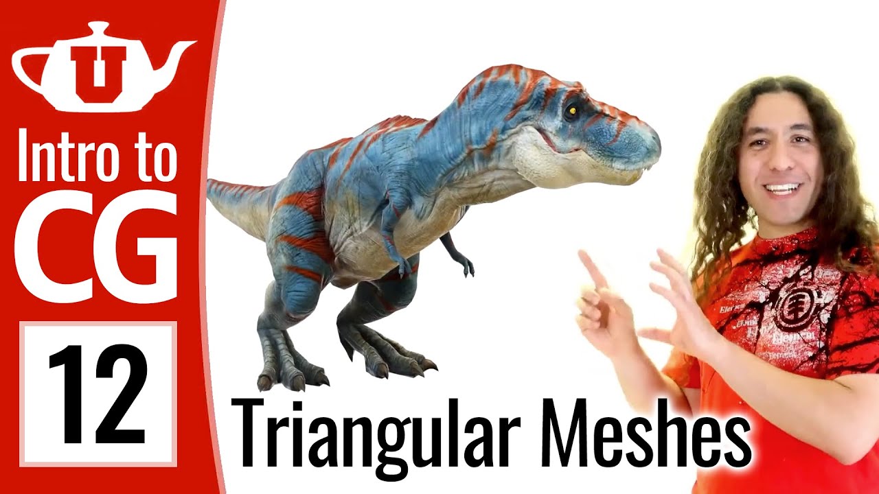 Triangular Graphics Video Game Intro to Graphics 12 - Triangular Meshes - YouTube