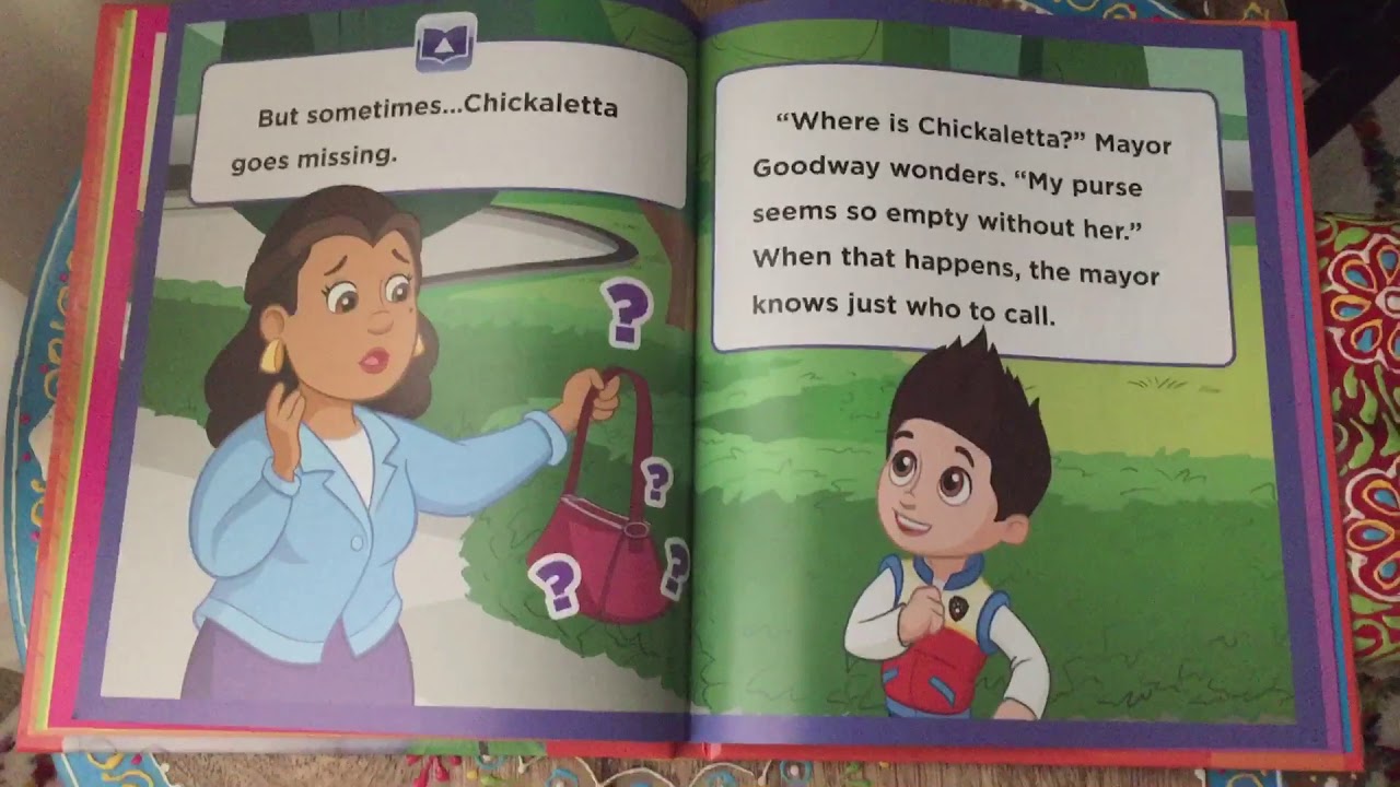 Paw Patrol Where is Chickaletta? (Read Aloud Books for Children) - YouTube