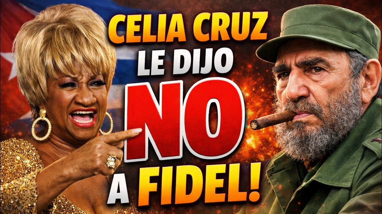 Cuando Celia Cruz le dijo NO a Fidel Castro (La historia que el régimen ocultó)#cuba #freedom #music